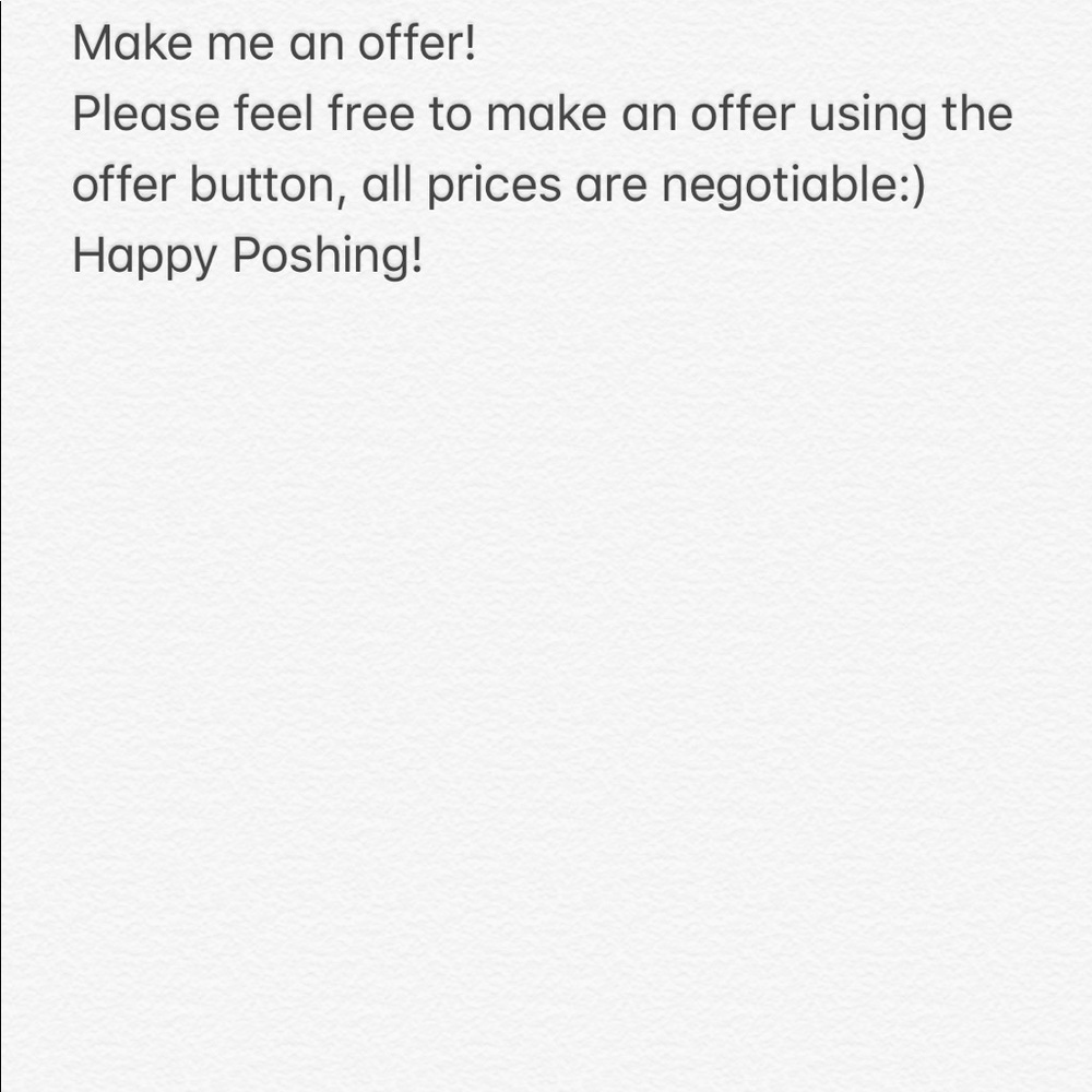 Make me an Offer!